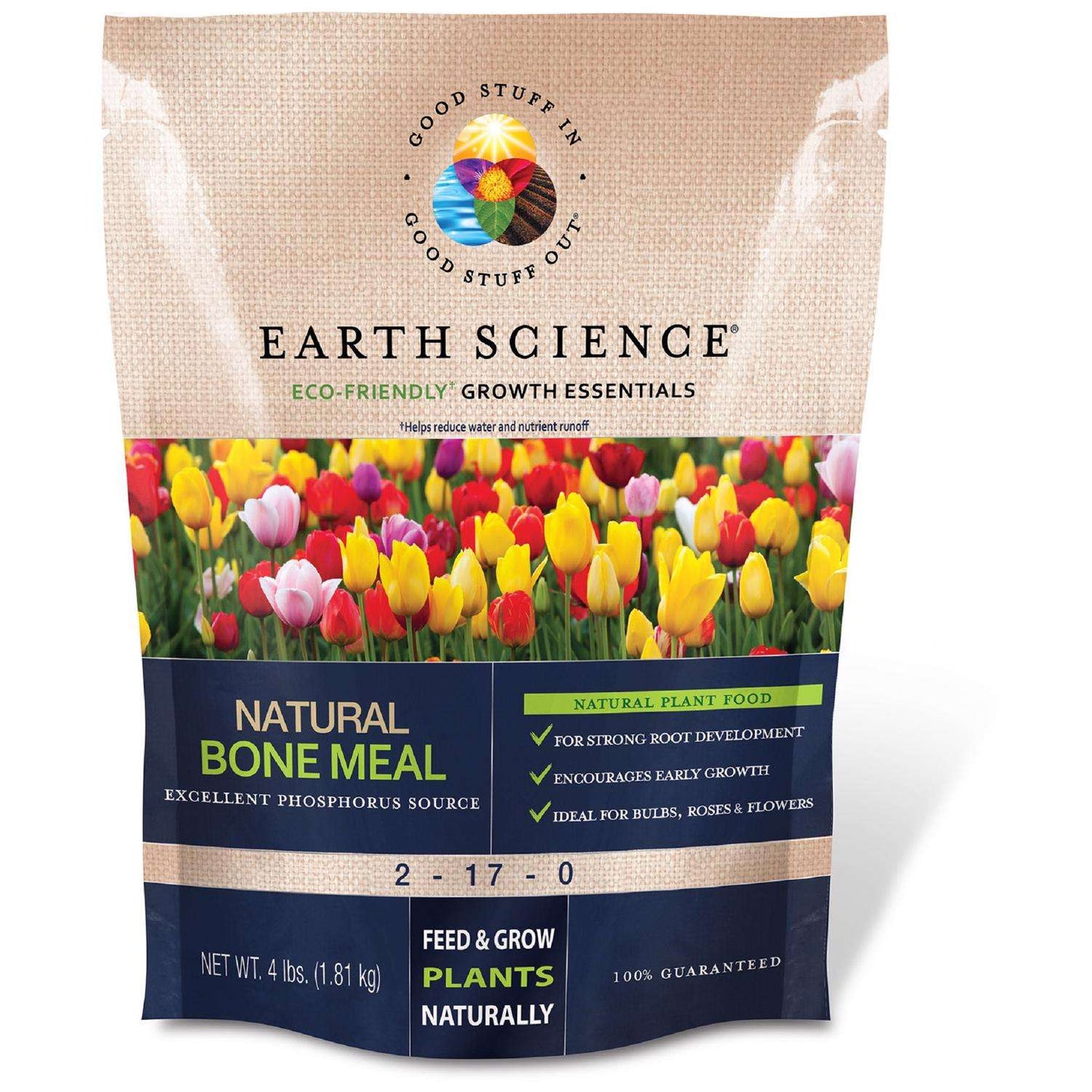  Earth Science Growth Essentials Organic Granules Bone Meal 4 Lb