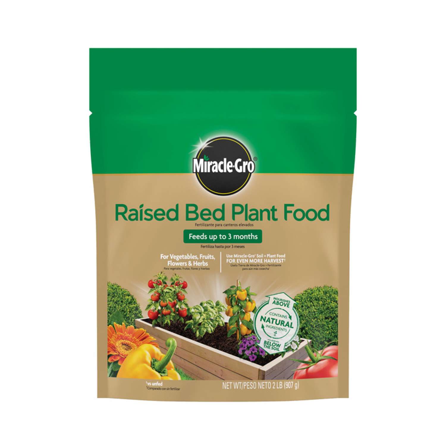  Miracle-Gro Organic Granules Plant Food 2 Lb