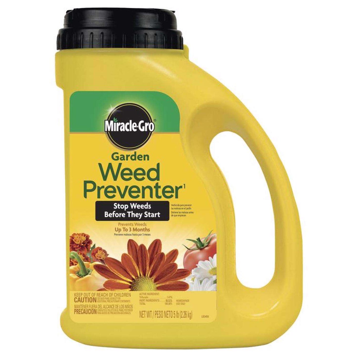  Miracle-Gro Weed Preventer Granules 5 Lb