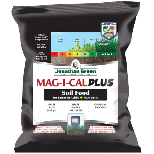  Jonathan Green Mag-I-Cal Plus Acidic Annual Program Lawn Fertilizer For All Grasses 5000 Sq Ft