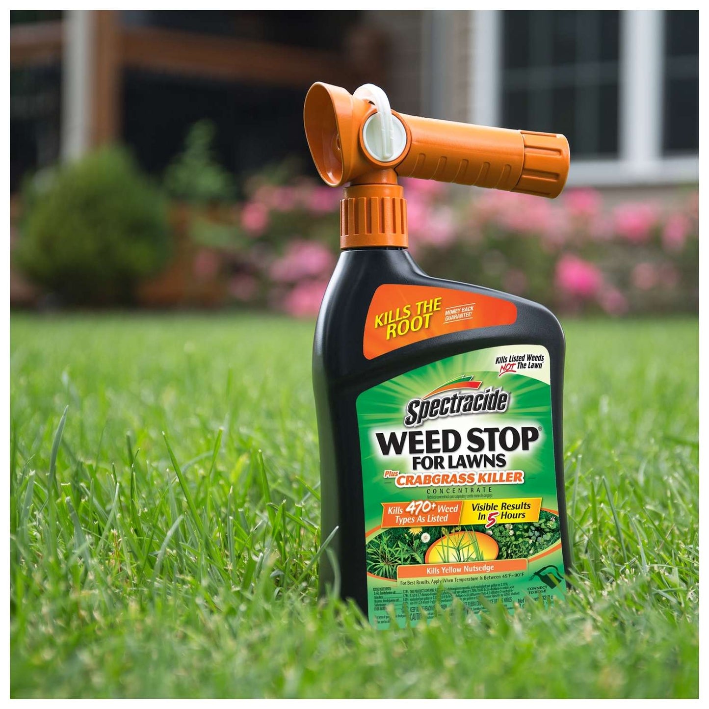  Spectracide Weed Stop Crabgrass Killer RTS Hose-End Concentrate 32 Oz