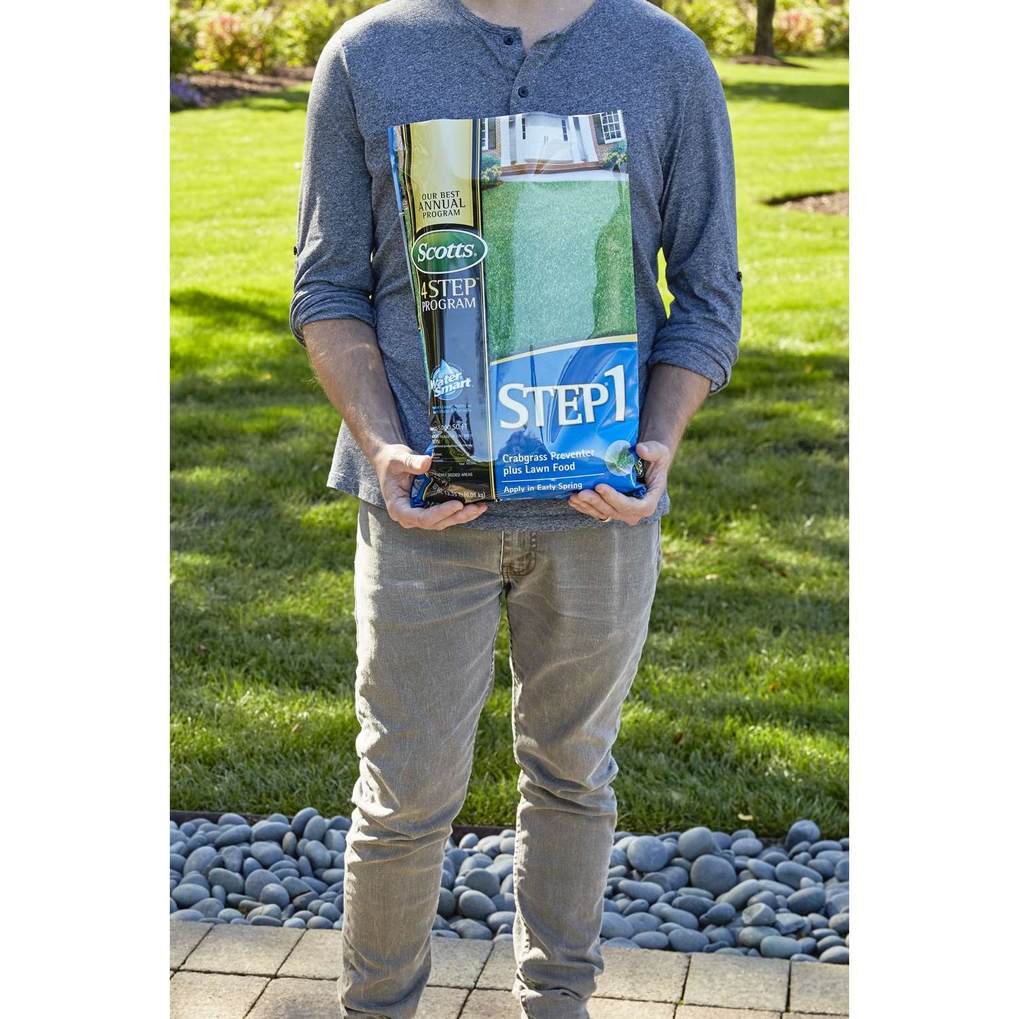  Scotts 4 Step Annual Program Lawn Fertilizer For All Grasses 5000 Sq Ft