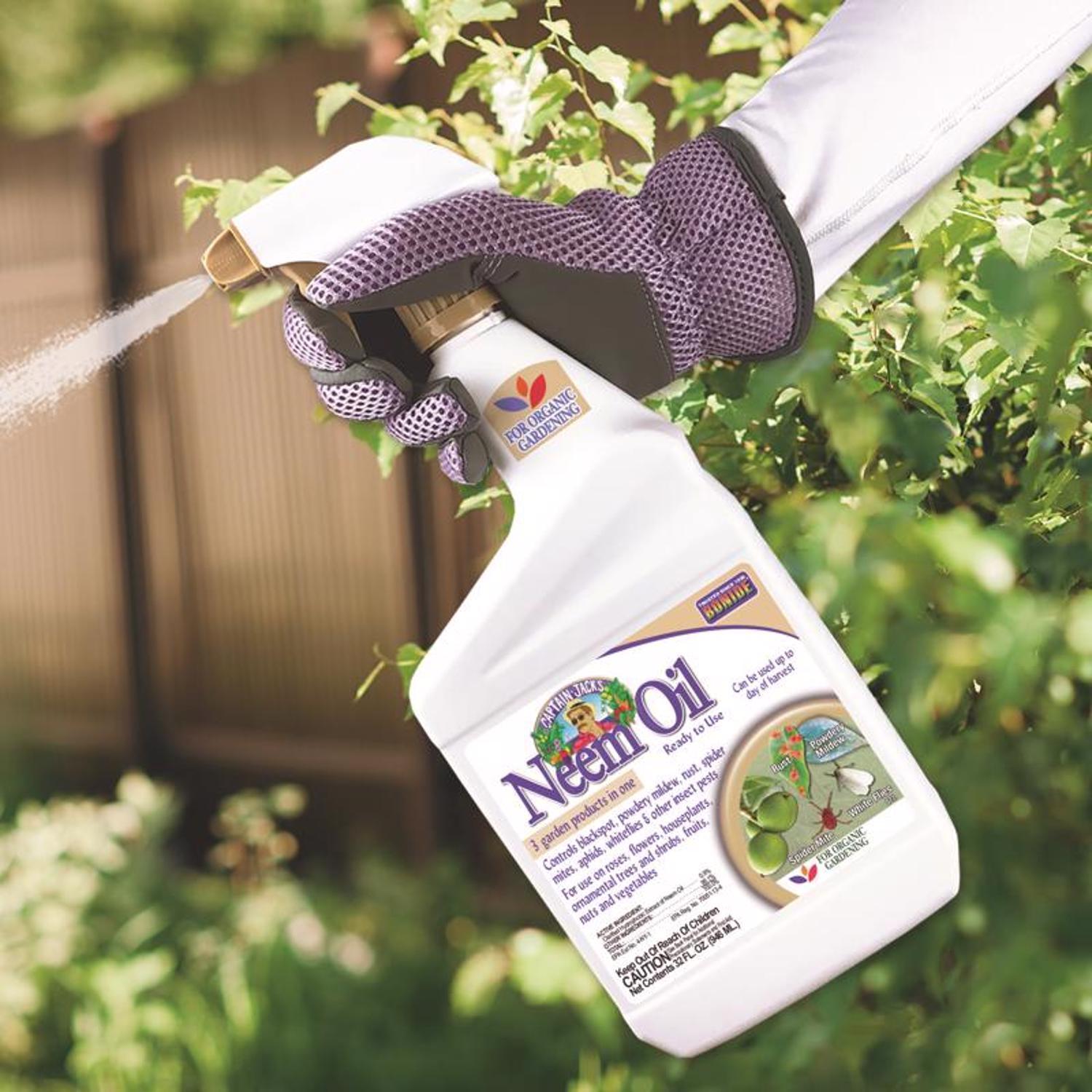  Bonide Captain Jacks Neem Oil Organic Fungicide/Insecticide/Miticide Liquid 32 Oz