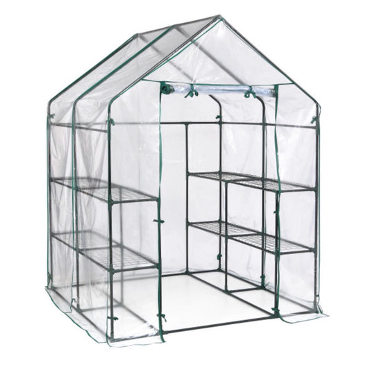  Miracle-Gro Clear 56 In. W X 56 In. D X 76 In. H Greenhouse
