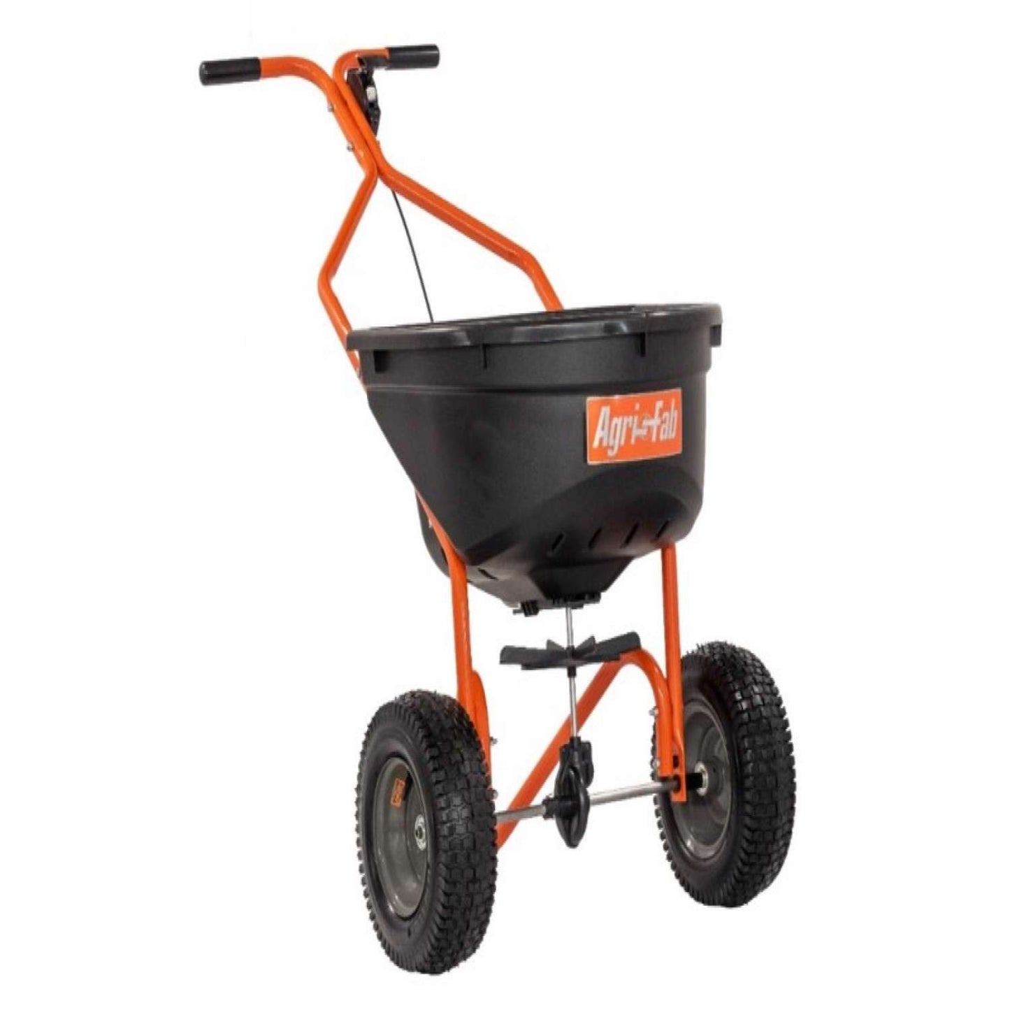 Agri-Fab 120 In. W Broadcast Push Spreader For Fertilizer/Ice Melt/Seed 110 Lb