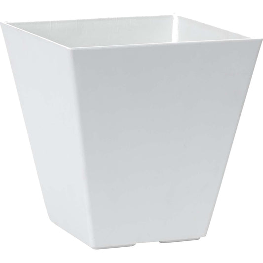  Novelty Artstone 10 In. H X 9.81 In. W X 9.81 In. D Resin Ella Planter White