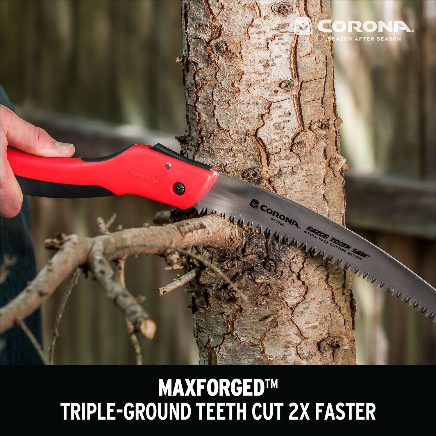  Corona 8.5 In. High Carbon Steel Serrated Folding Pruning Saw