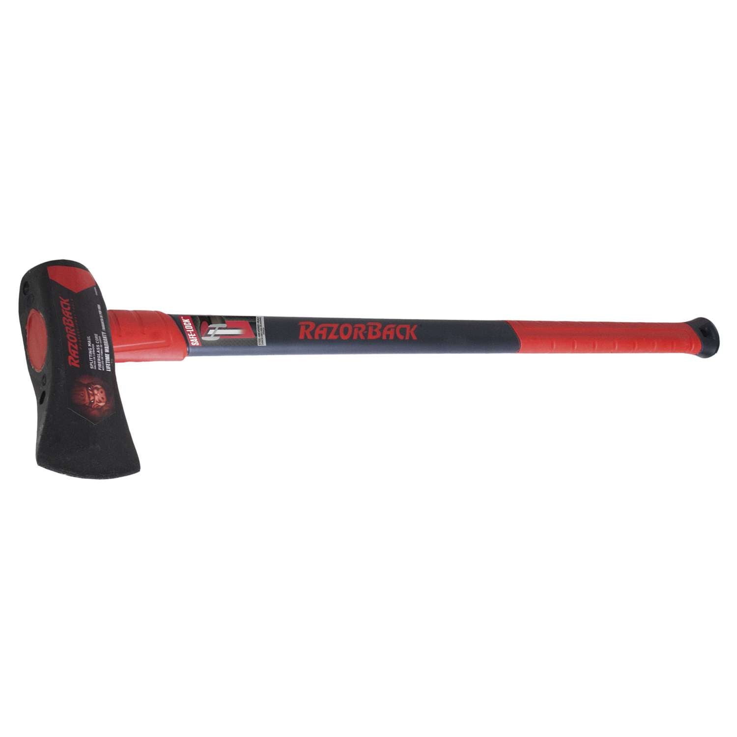  Razor-Back 8 Lb Single Bit Splitting Maul 34 In. Fiberglass Handle