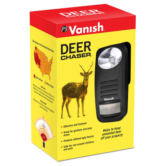  Vanish Deer Chaser Battery-Powered Electronic Pest Repeller For Deer