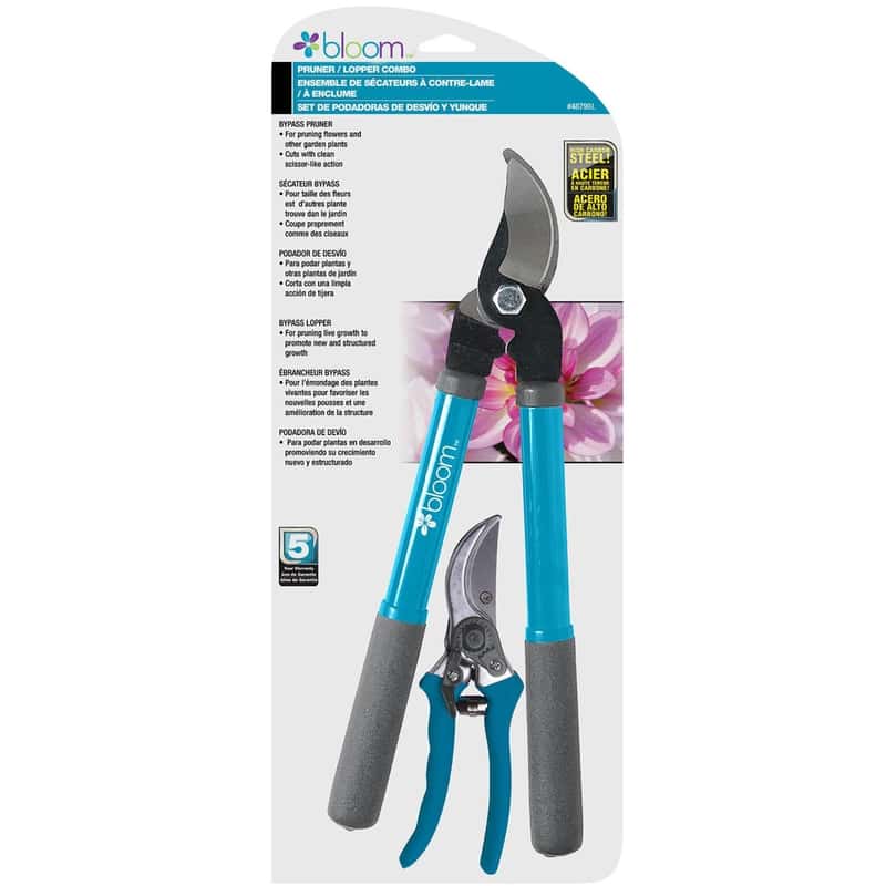  Bond Bloom Carbon Steel Bypass Lopper/Pruner Set