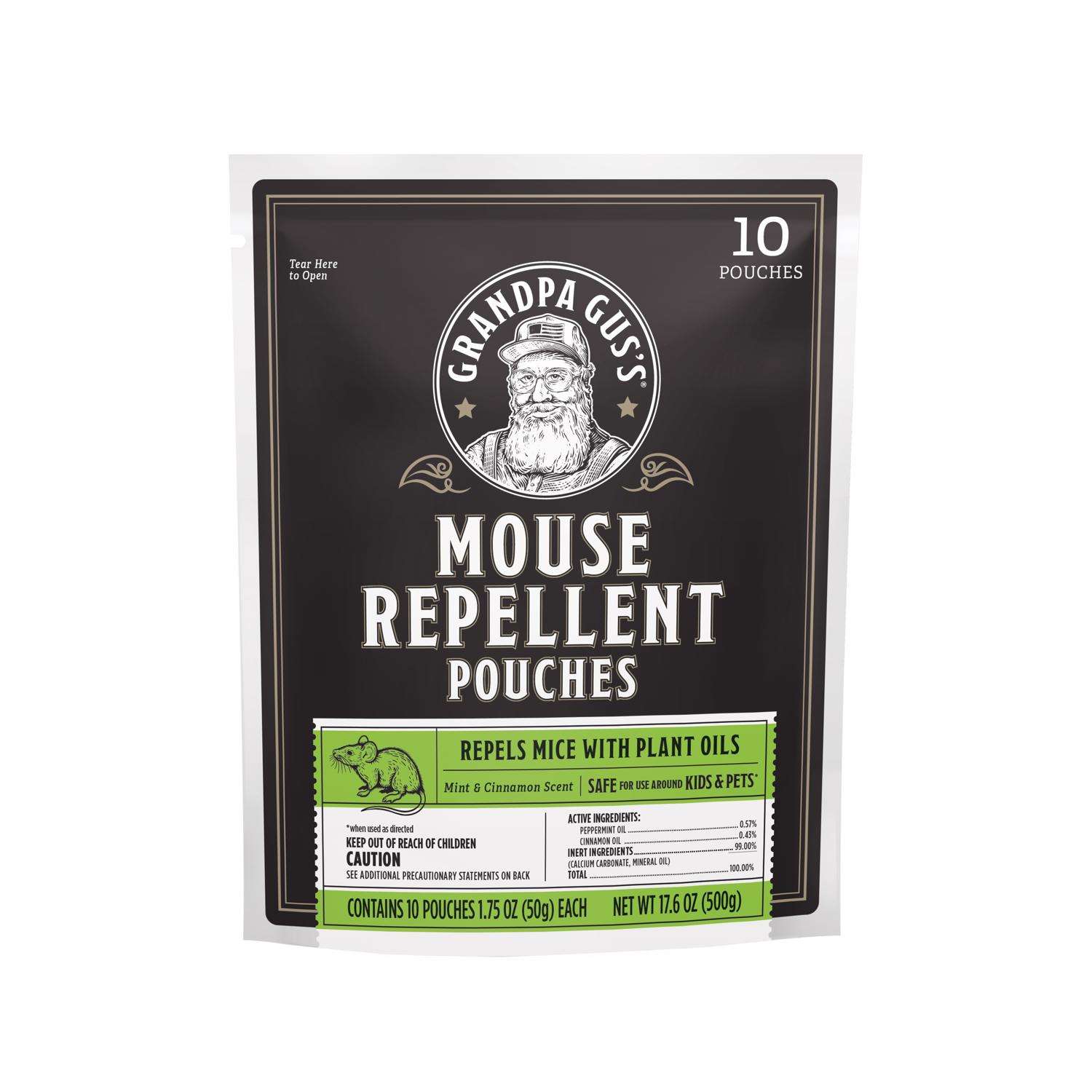  Grandpa Gus's Animal Repellent Pouch For Mice 10 Pk