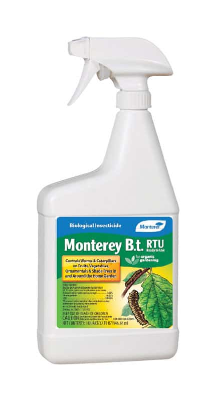  Monterey B.t. RTU Organic Insect Killer Liquid 32 Oz