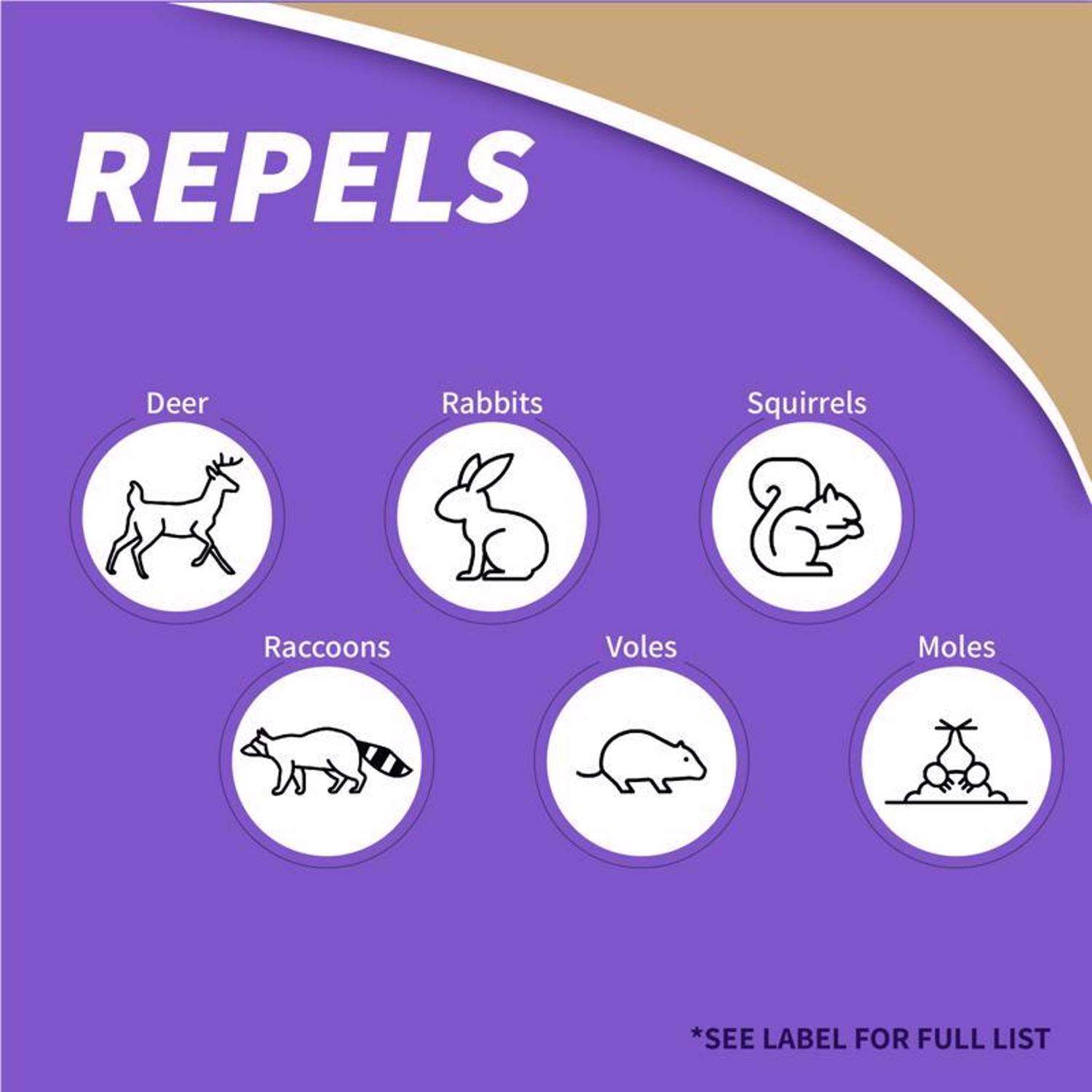  Bonide Repels-All Animal Repellent Liquid For Most Animal Types 128 Oz