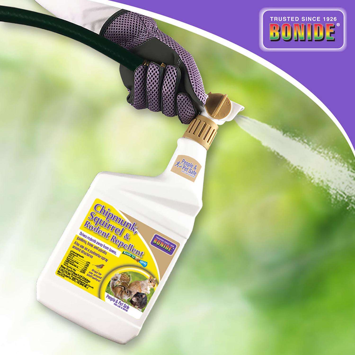  Bonide Animal Repellent Liquid For Chipmunks And Squirrels 32 Oz