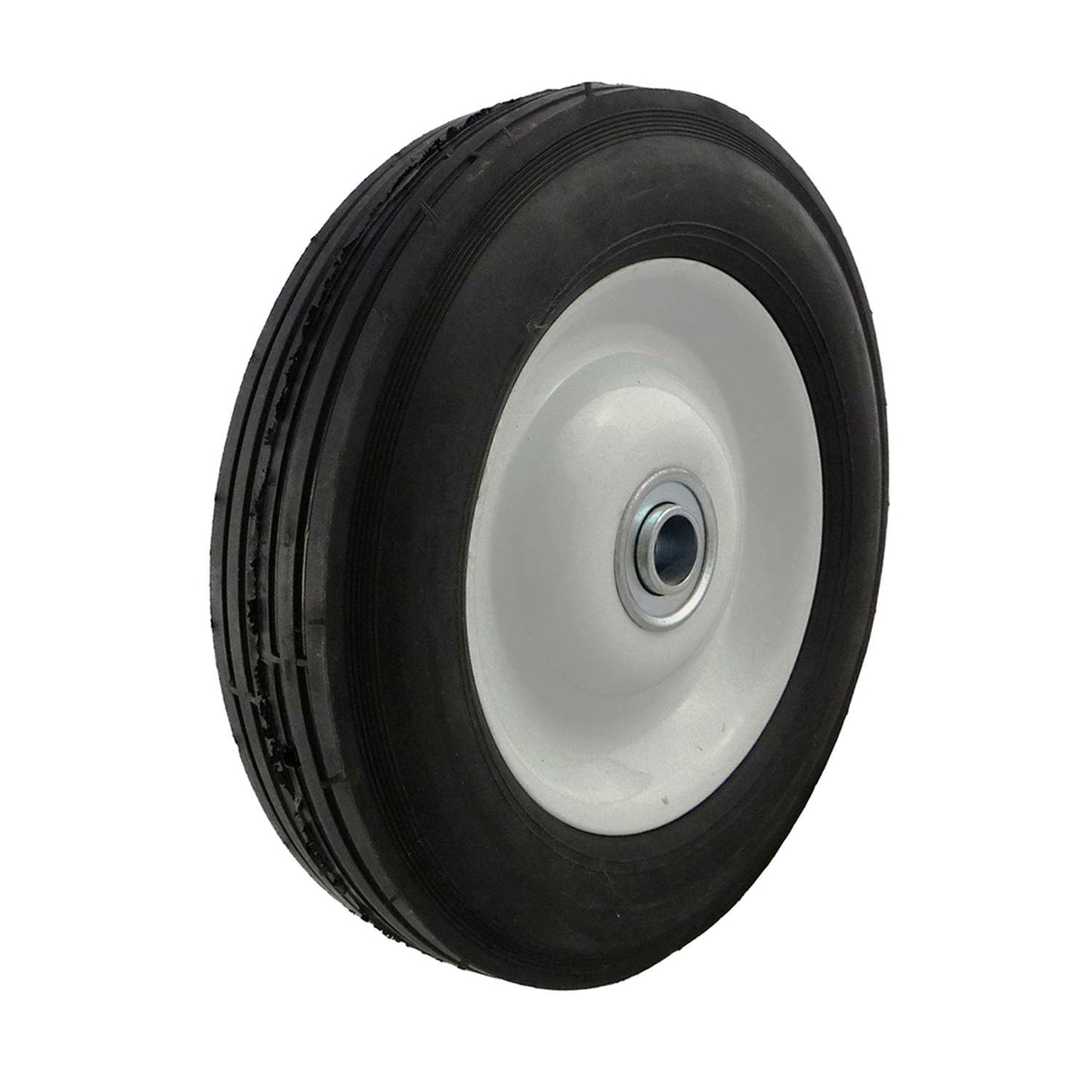  Marathon 8 In. D X 8 In. D 225 Lb. Cap. Offset Wheelbarrow Tire Rubber 1 Pk