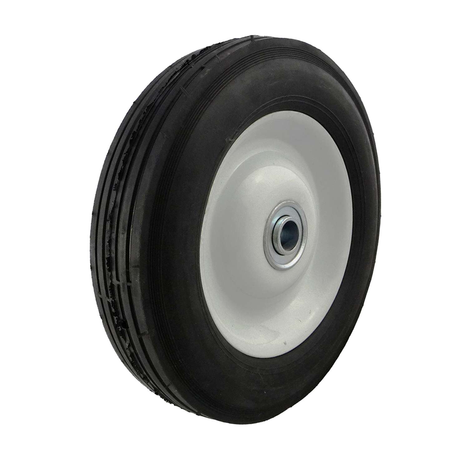  Marathon 8 In. D X 8 In. D 225 Lb. Cap. Offset Wheelbarrow Tire Rubber 1 Pk