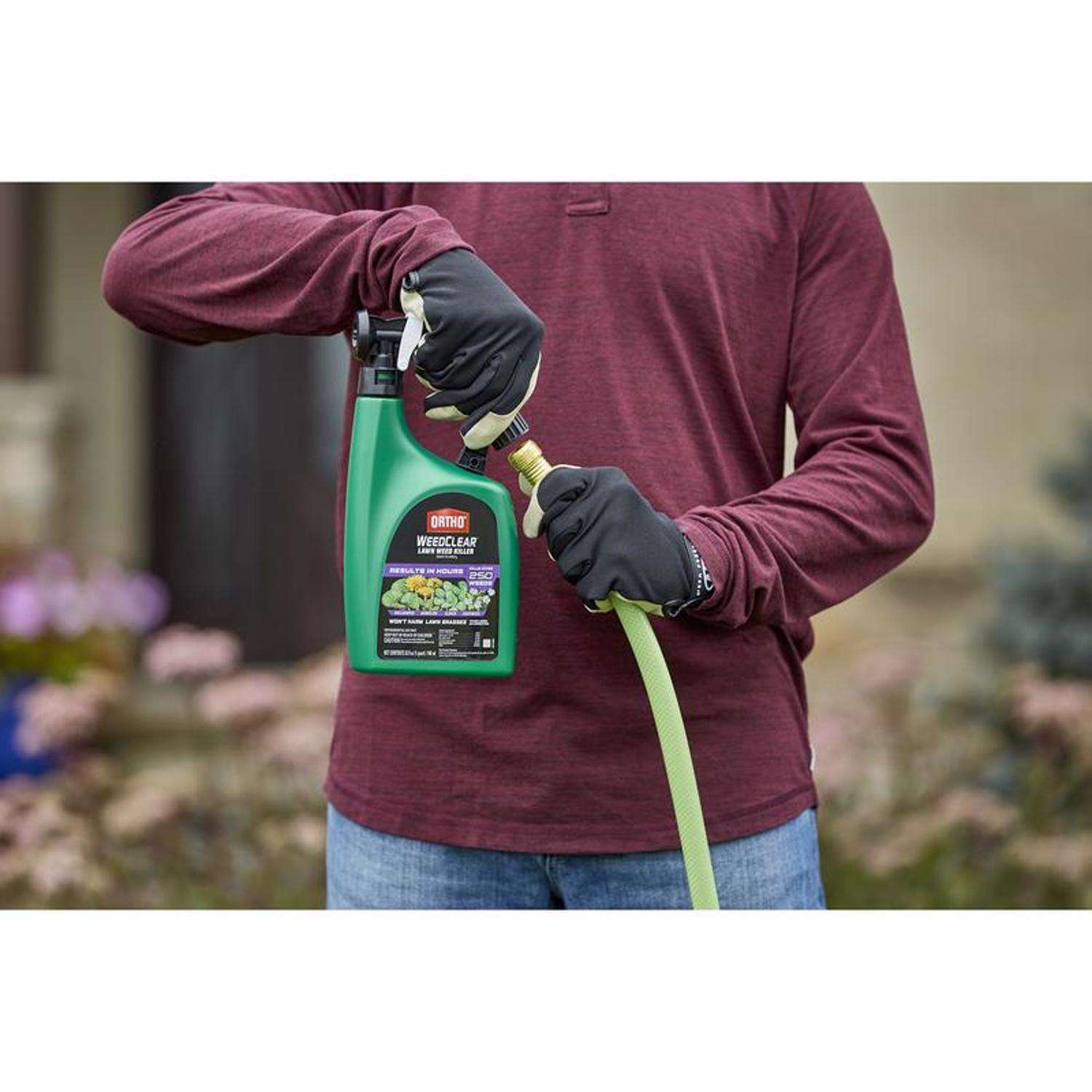  Ortho WeedClear Weed Killer RTS Hose-End Concentrate 32 Oz