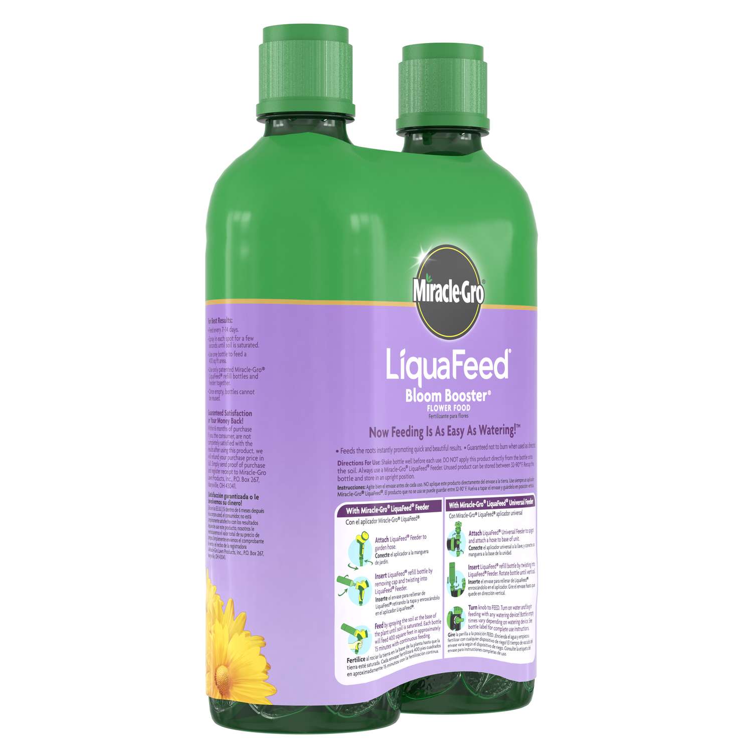  Miracle-Gro LiquaFeed Liquid Plant Food 2-16 Oz
