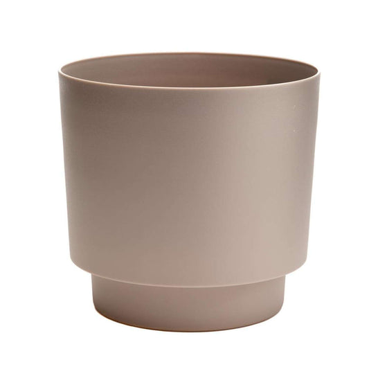  Bloem Hopson 13 In. H X 10 In. D Resin Wood Stand Planter Pebble Stone
