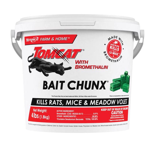 Tomcat Bait Chunx Bait Blocks For Mice And Rats 1 Pk