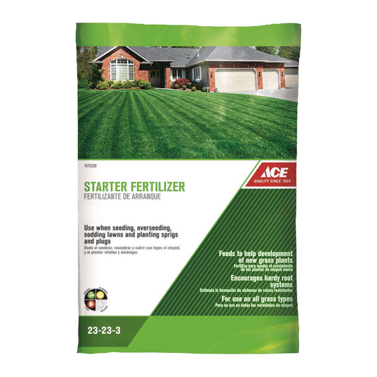  Ace Lawn Starter Lawn Fertilizer For All Grasses 2500 Sq Ft