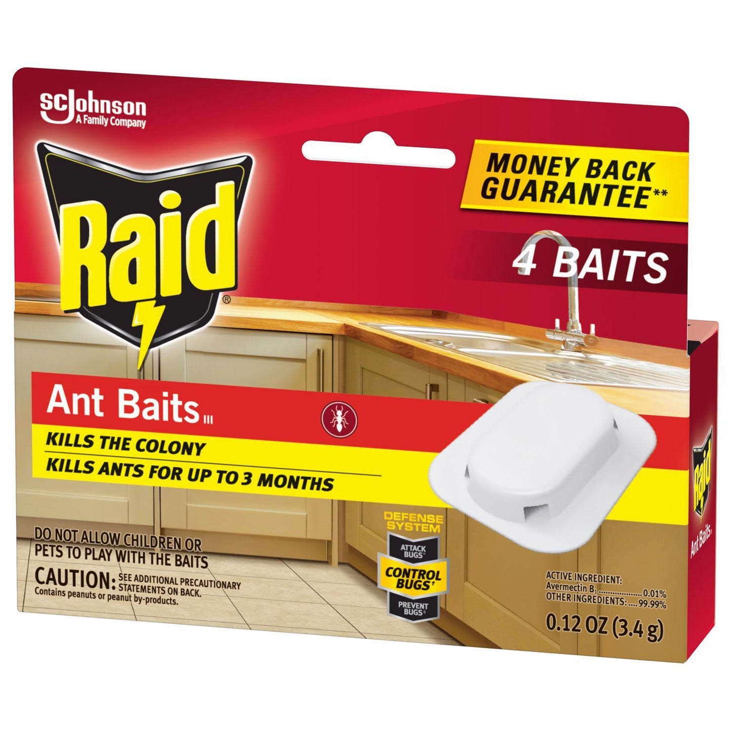  Raid Ant Bait 4 Pk