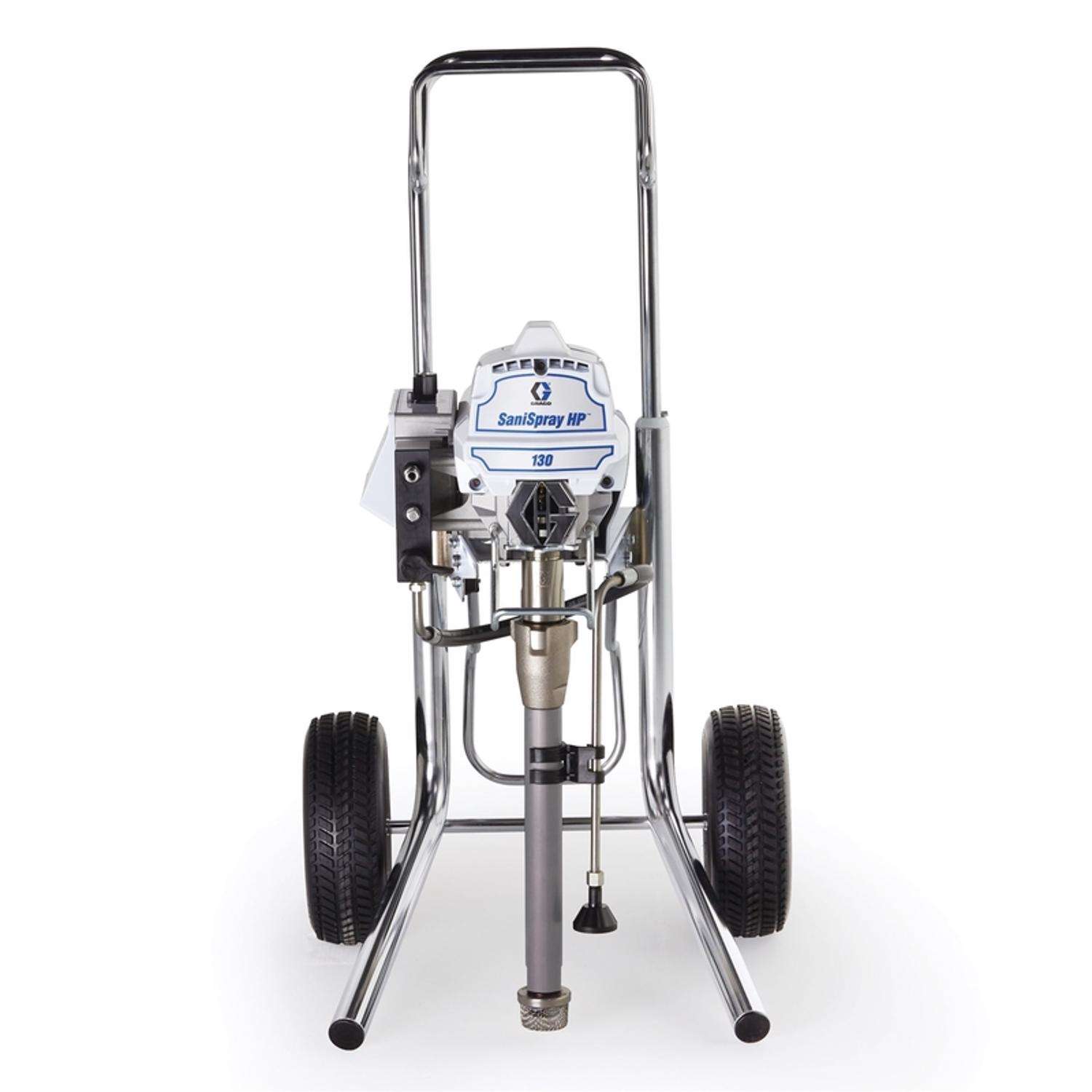  Graco SaniSpray HP 130 2-Gun Cart Airless Sprayer