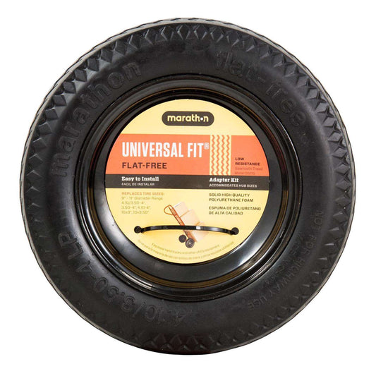  Marathon Universal Fit 4 In. D X 10.3 In. D 300 Lb. Cap. Offset Hand Truck Tire Polyurethane 1 Pk