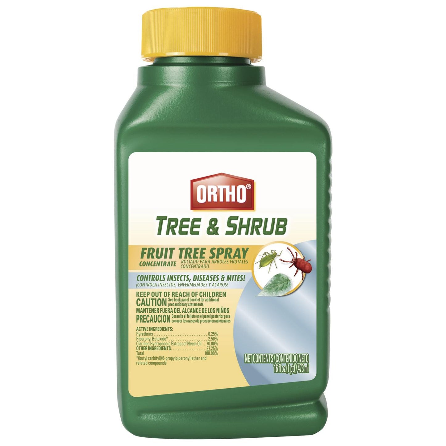  Ortho Insect Disease & Mite Control Liquid Concentrate 16 Oz