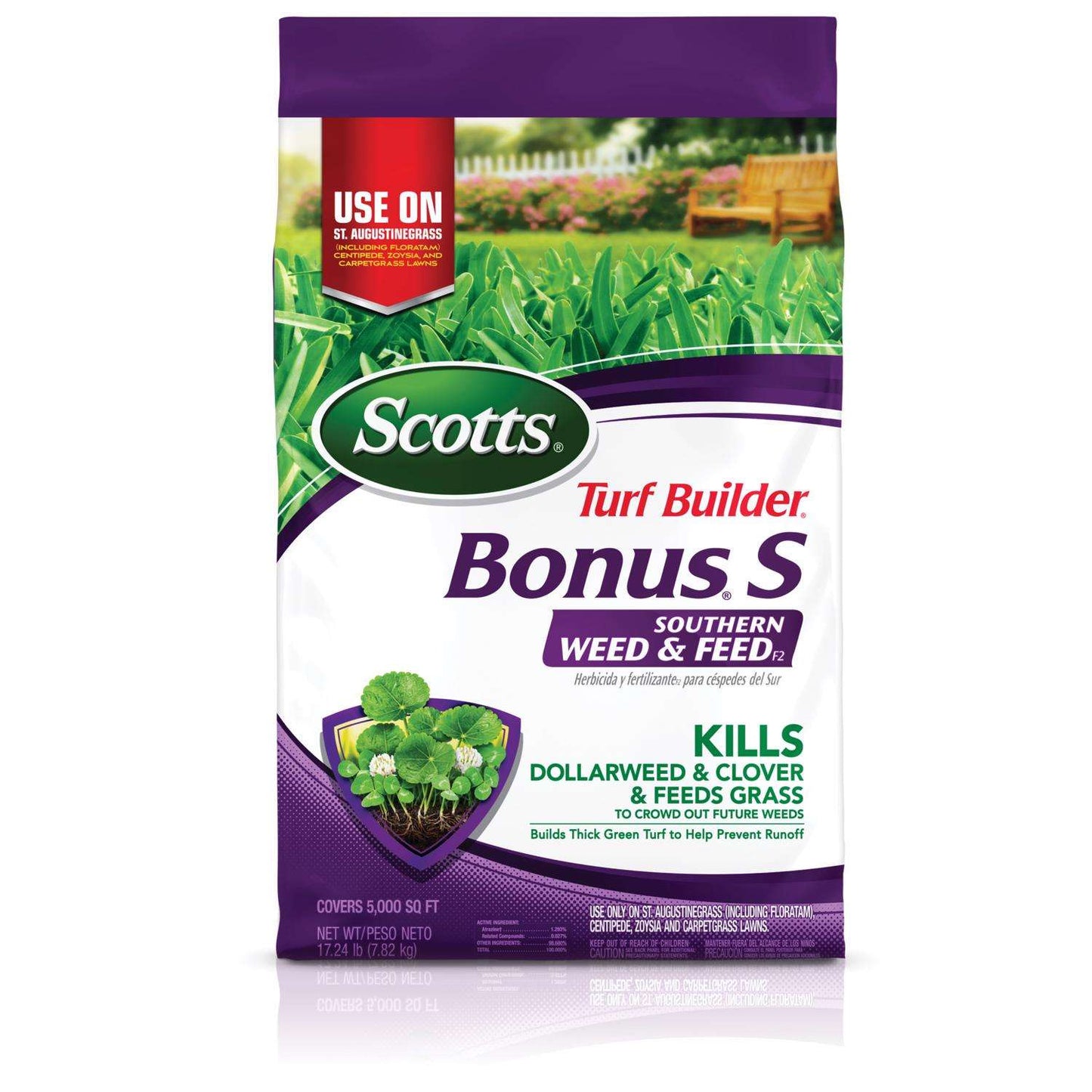  Scotts Turf Builder Bonus S Weed Killer Granules 17.24 Lb