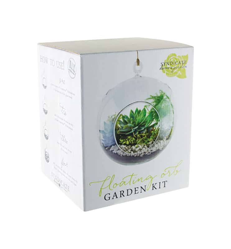  Syndicate Home & Garden 7 In. W Plastic Floating Orb Garden Kit Clear