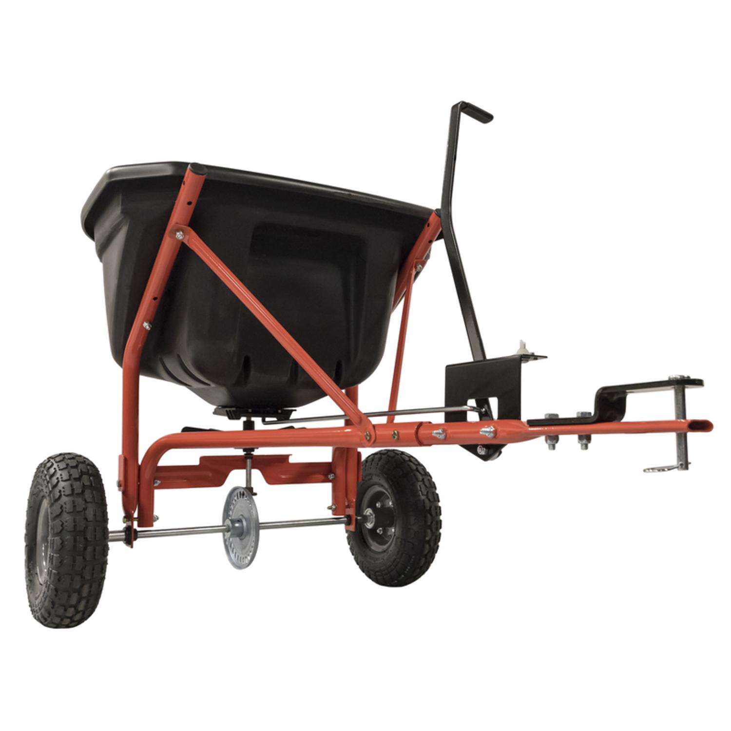  Agri-Fab 10 Ft. W Tow Behind Spreader For Fertilizer/Grass Seed/Ice Melt 110 Lb