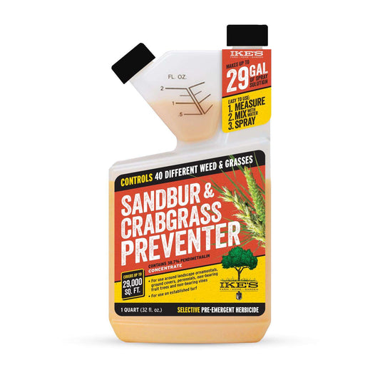  Ike's Sandbur & Crabgrass Preventer Concentrate 1 Qt