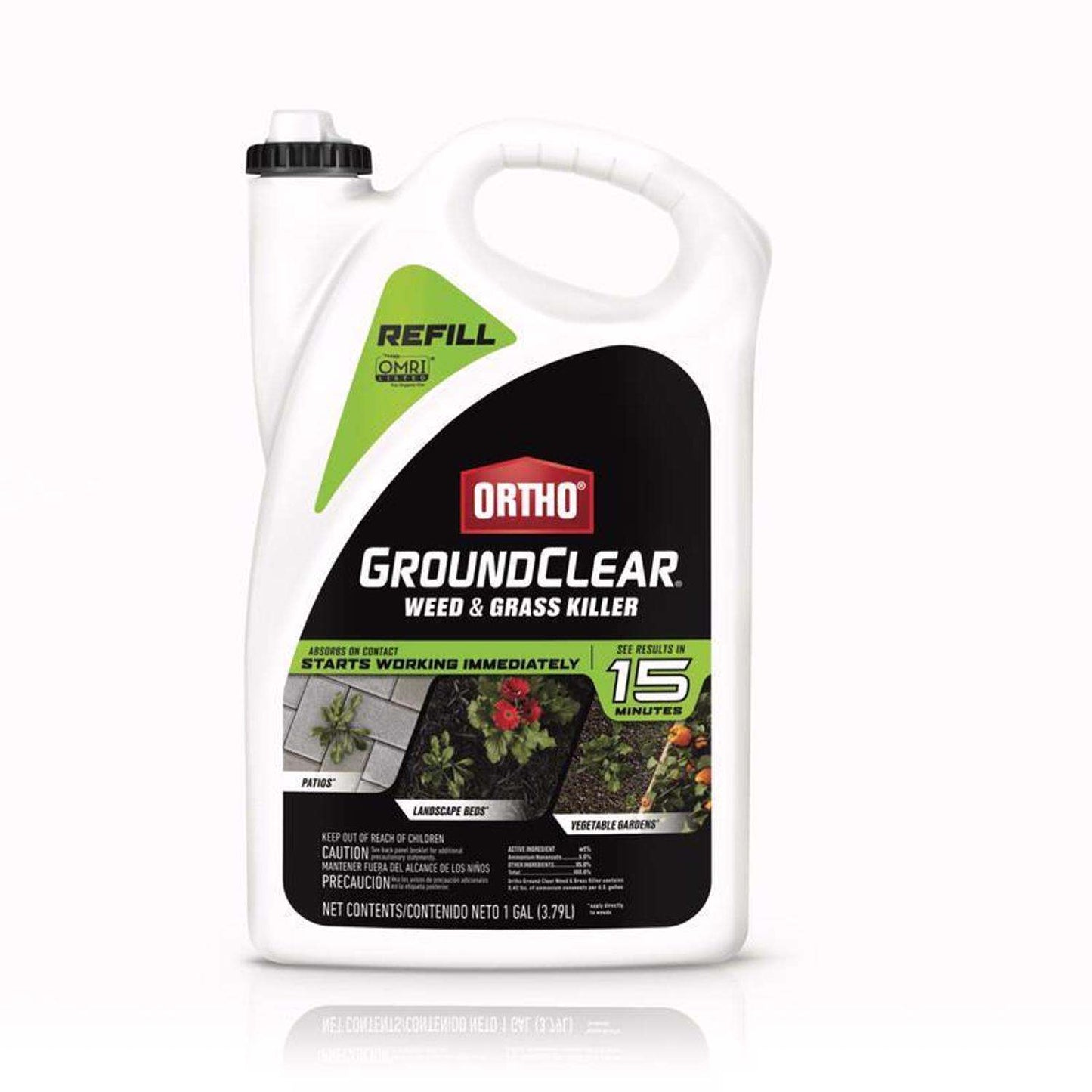  Ortho GroundClear Weed And Grass Killer Refill RTU Liquid 1 Gal