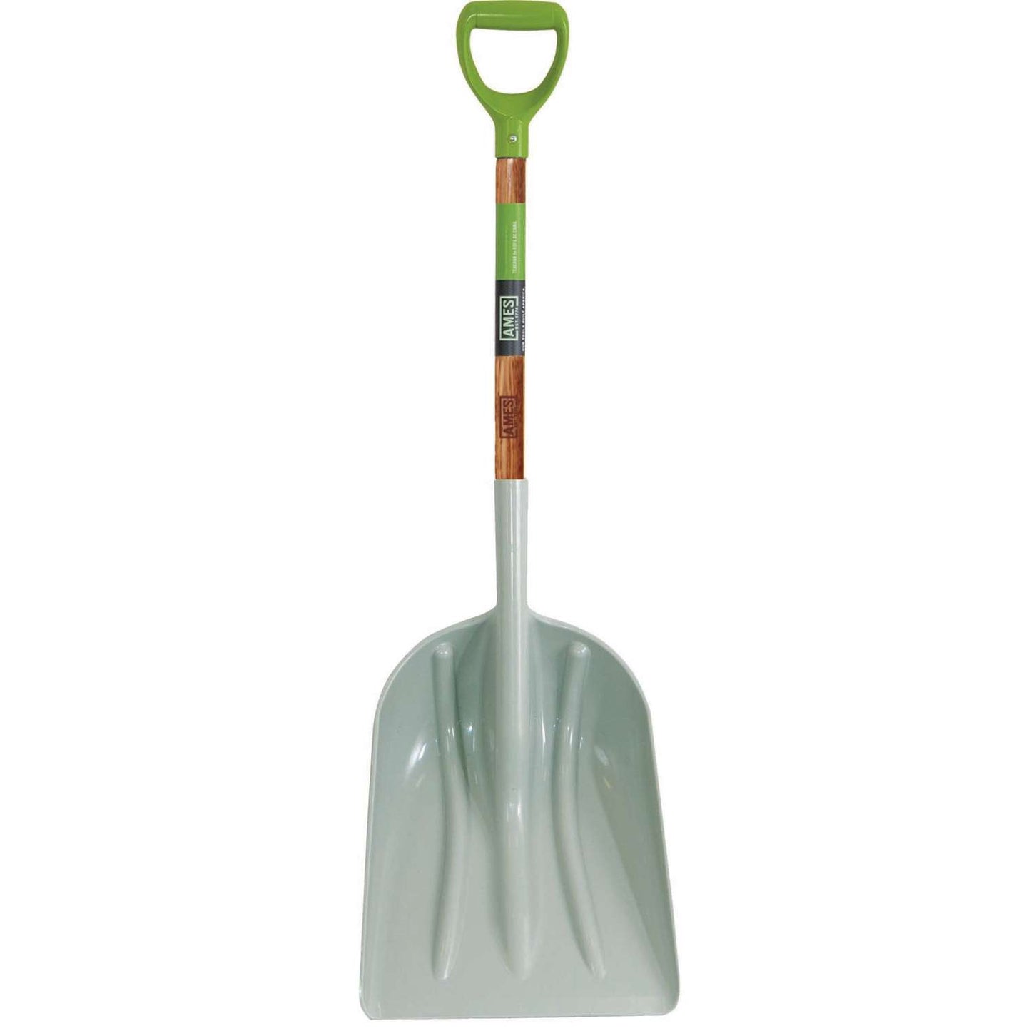  Ames 46.5 In. Poly Scoop General Purpose Shovel Wood Handle