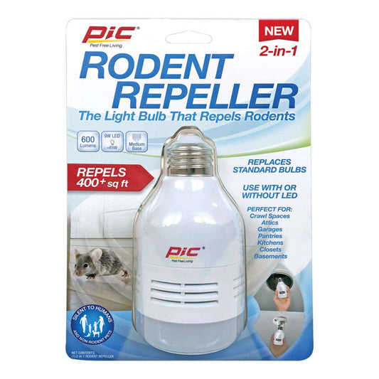  PIC Plug-In Electronic Pest Repeller For Rodents 1 Pk
