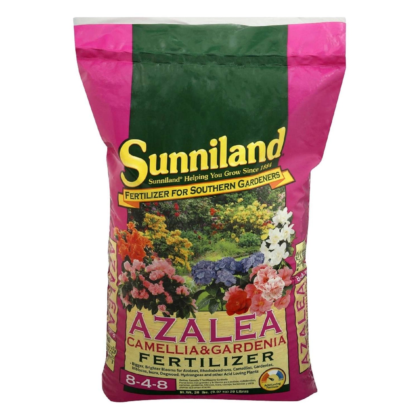  Sunniland Azaleas/Camellias/Gardenias 8-4-8 Plant Fertilizer 20 Lb