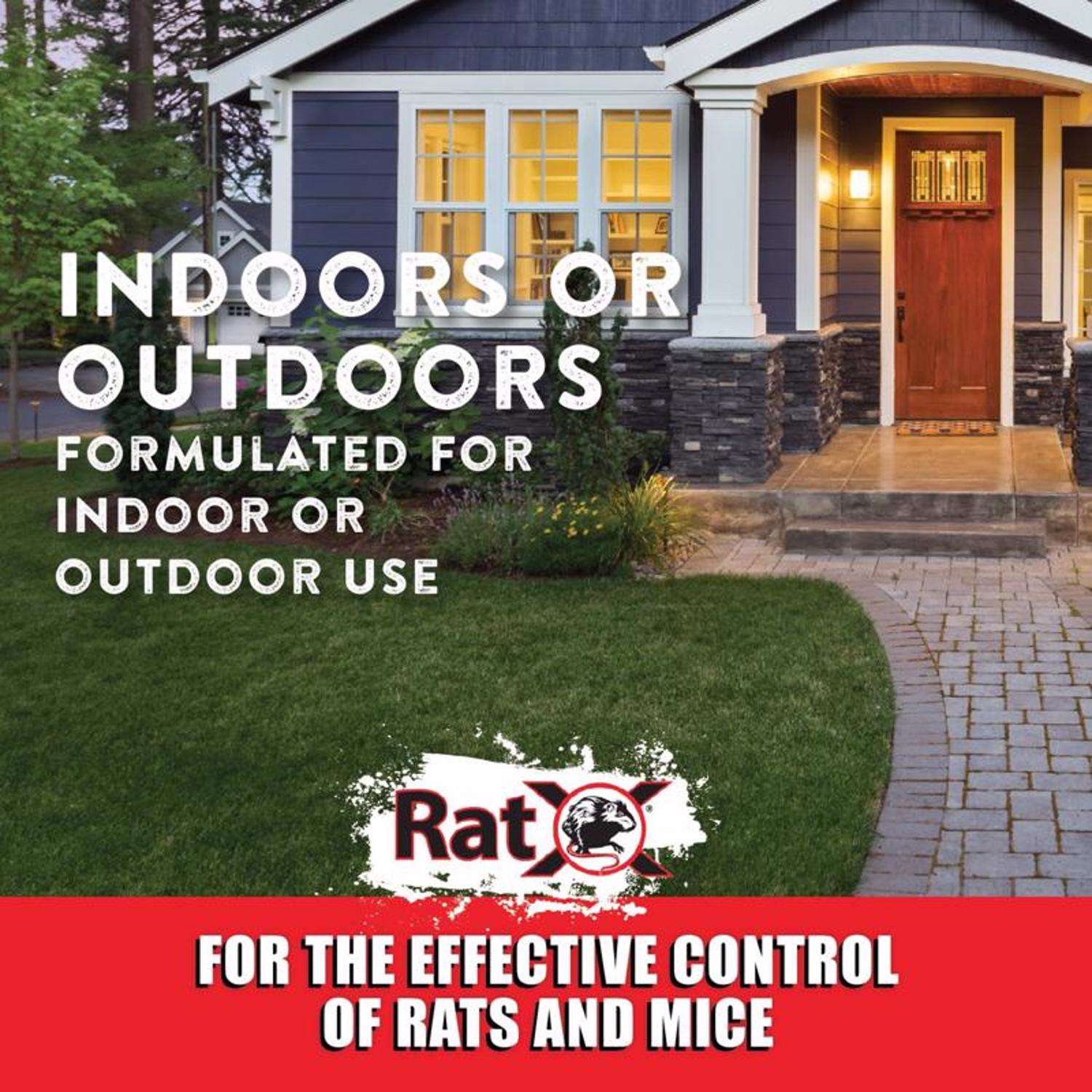  RatX Non-Toxic Bait Pellets For Mice And Rats 3 Lb 1 Pk
