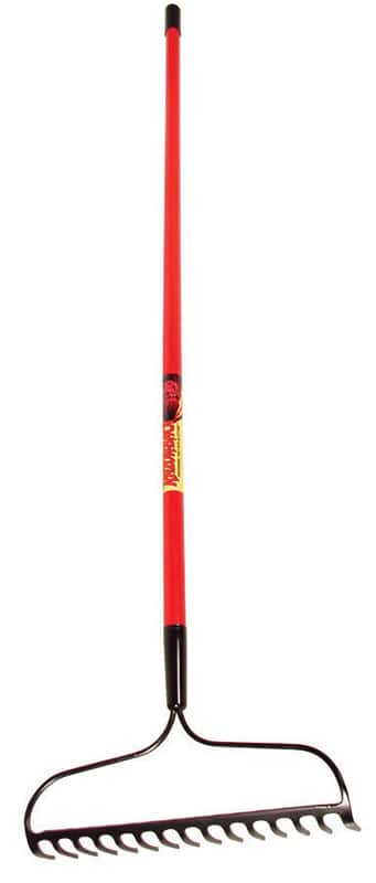  Razor-Back 66.5 In. 15 Tine Forged Steel Bow Rake Fiberglass Handle