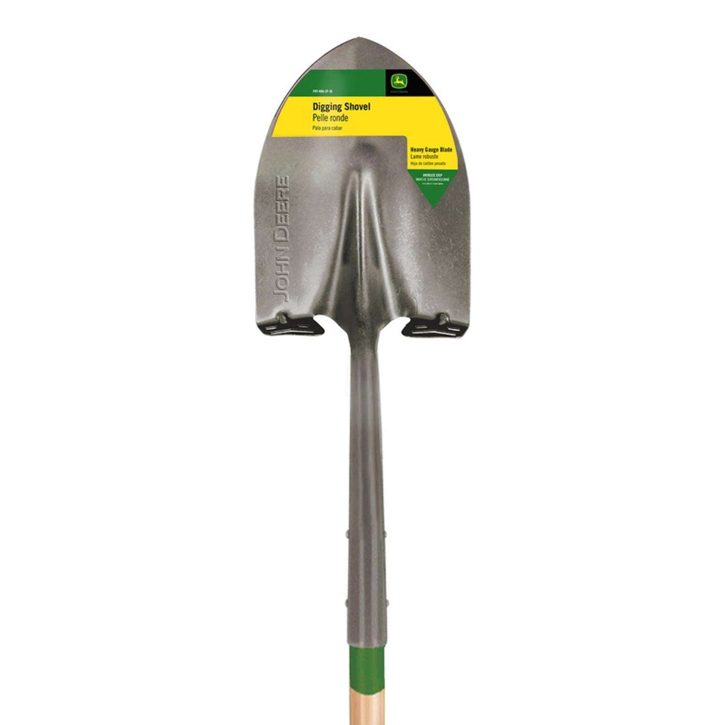  John Deere 61 In. Steel Digging Shovel Wood Handle