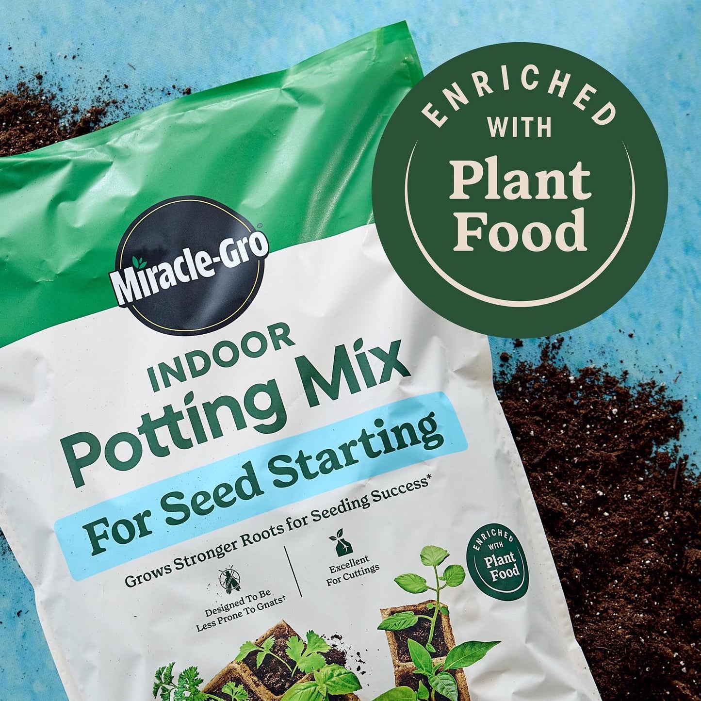  Miracle-Gro All Purpose Seed Starting Mix 8 Qt