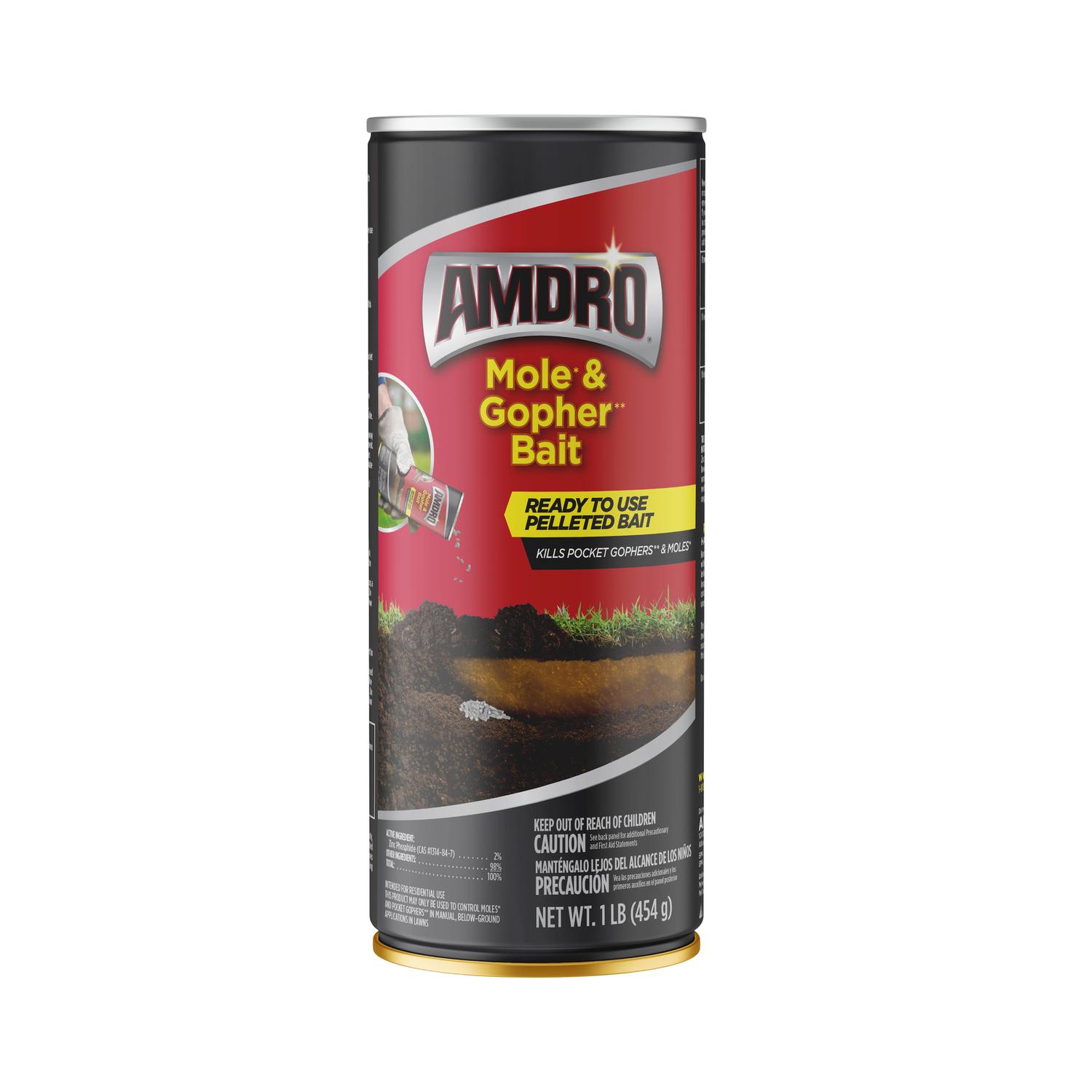  Amdro Toxic Rodenticide Bait Granules For Gophers And Moles 1 Lb 1 Pk