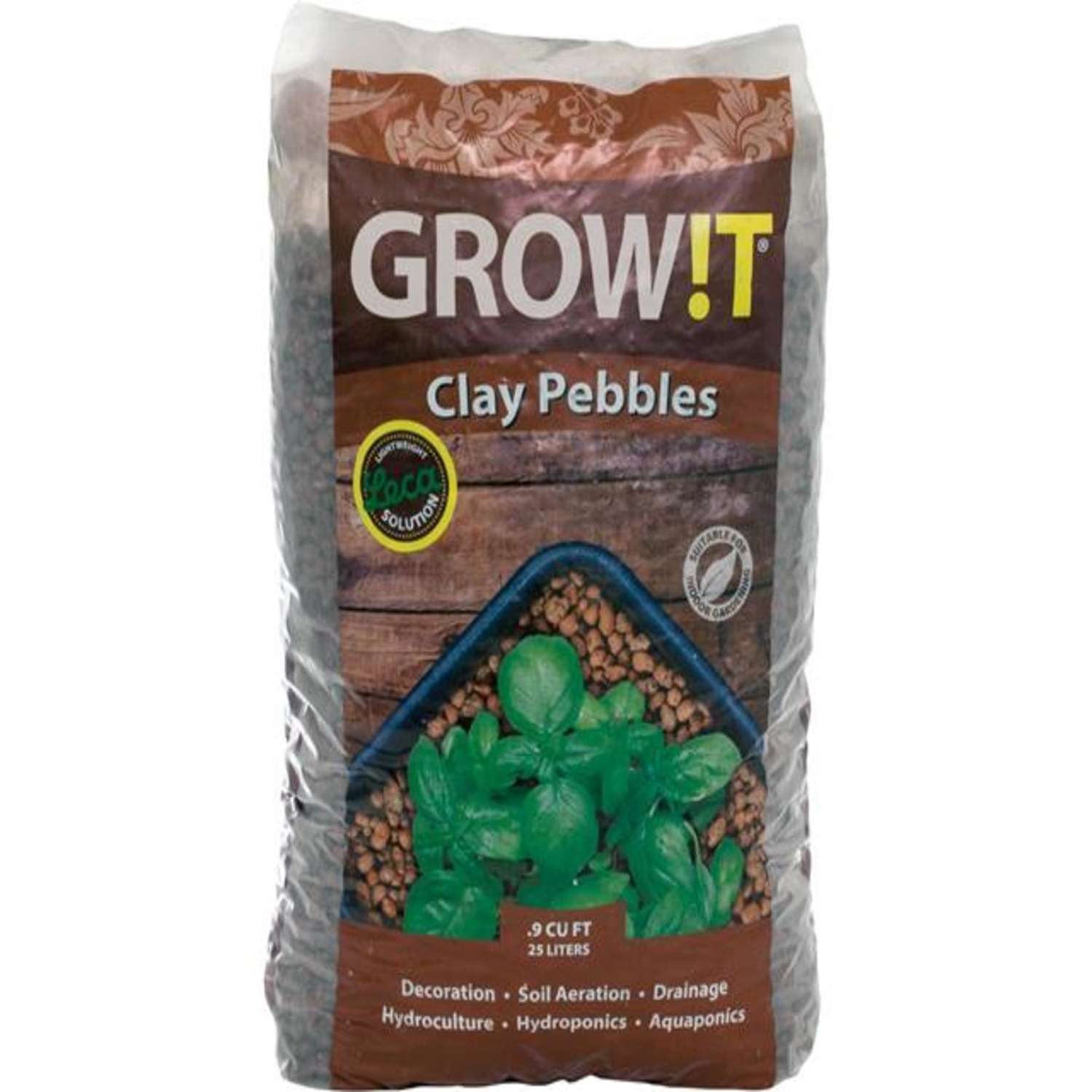  GROW!T Brown Deco Pebbles