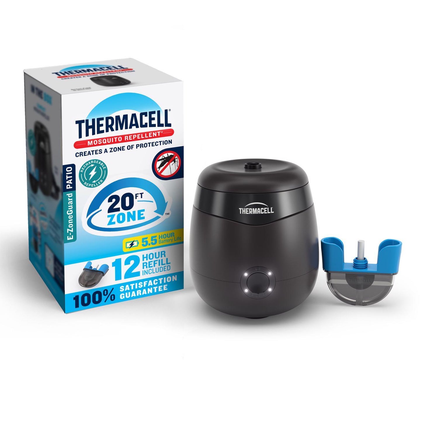  Thermacell Rechargeable Insect Repellent Device For Mosquitoes/Other Flying Insects 1 Pk