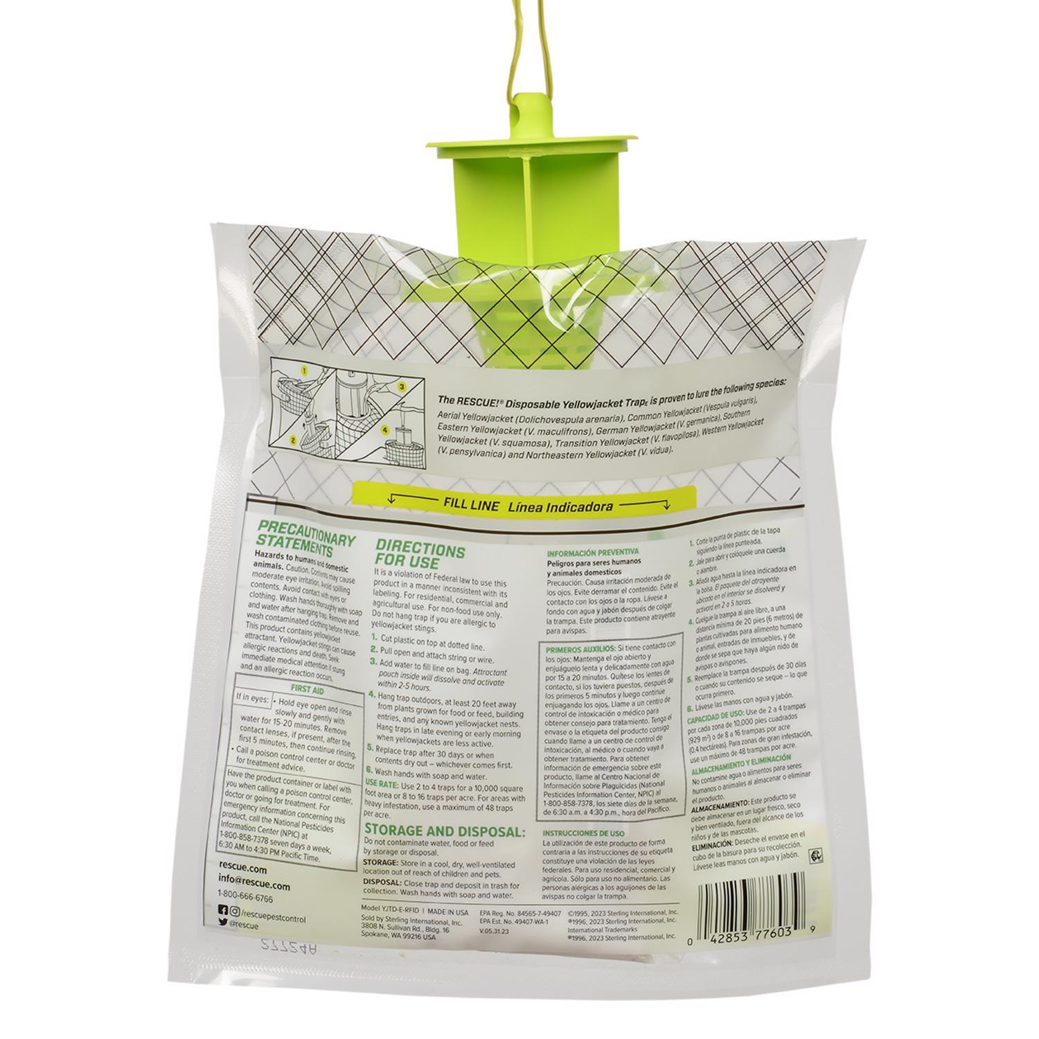  RESCUE! Yellow Jacket Trap 1 Pk