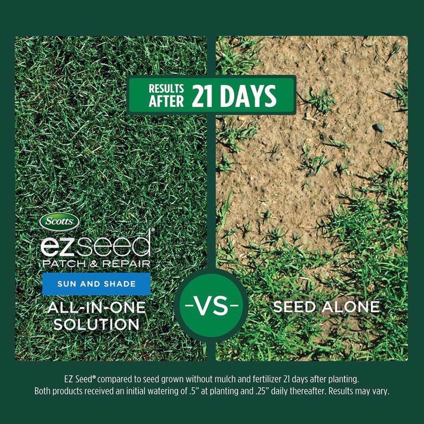  Scotts EZ Seed Mixed Sun Or Shade Grass Spot Repair Mix 3.75 Lb
