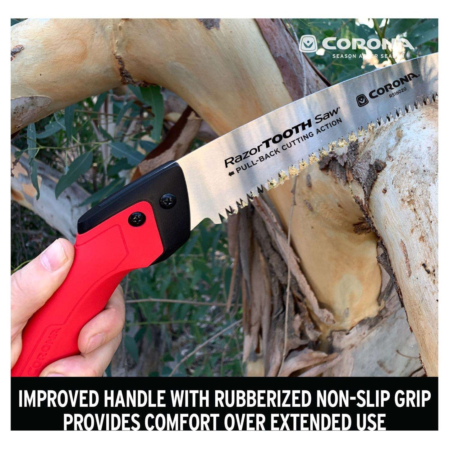  Corona RazorTOOTH RS16020 5 In. Carbon Steel Curved Pruning Saw