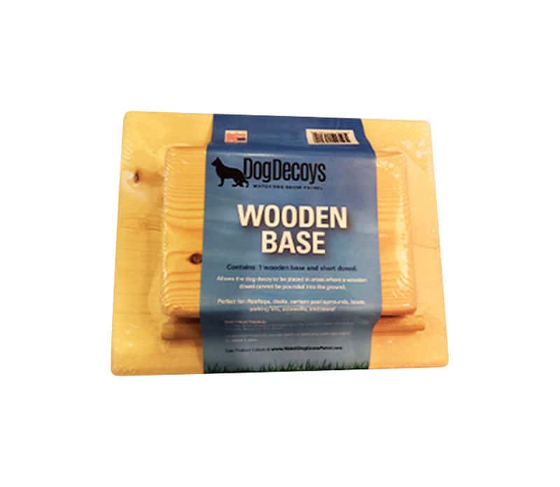  DogDecoys Watch Dog Goose Patrol Wooden Base