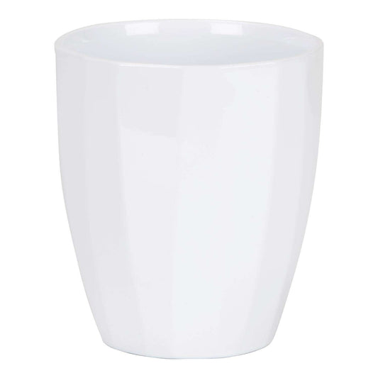  Scheurich 5 In. D Ceramic Ceramic Pot White