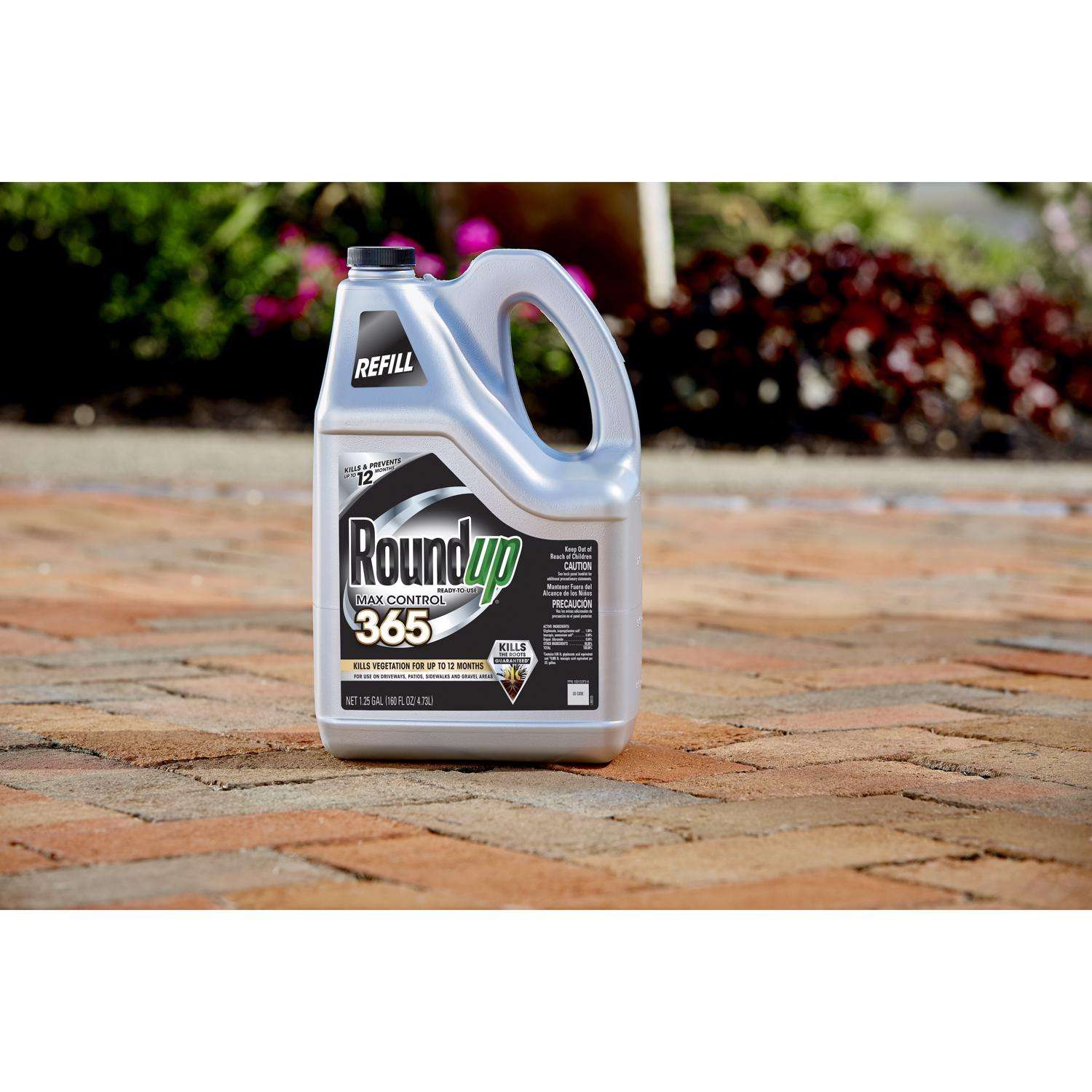  Roundup Max Control 365 Weed Killer Refill RTU Liquid 1.25 Gal